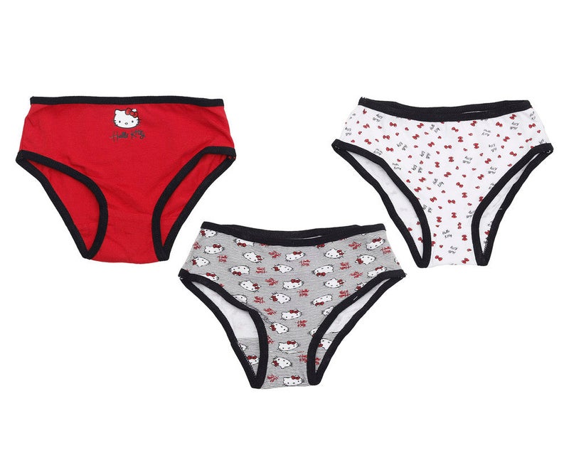 Carina Pack of 3 Girly Brief Panties - Image 3